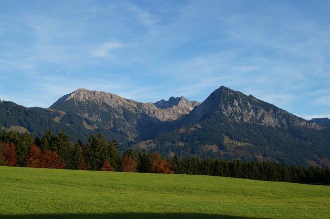 Sicht von Ferienwohnung Rubihorn