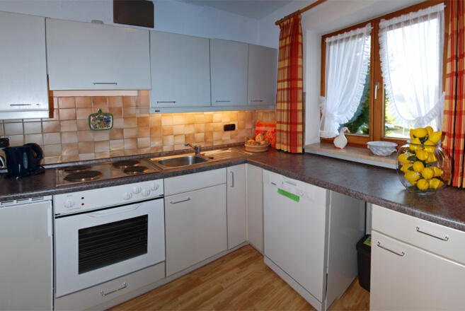 voll ausgestattete Küche