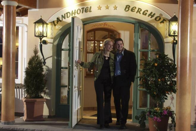 Eingang Landhotel Berghof