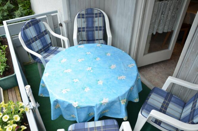 Balkon in Fewo Seeblick