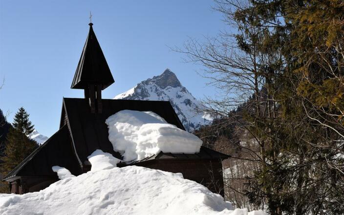 Impressionen: Hubertuskapelle im Ostrachtal