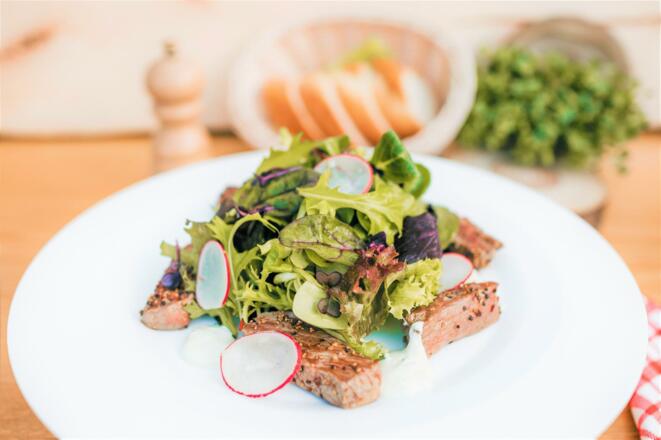 Knackige Blattsalate