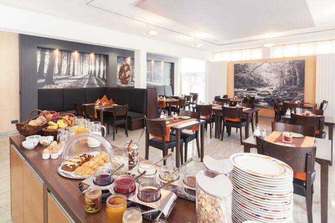 Frühstück im Gästehaus