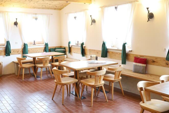 Hinterhornalm Stube Gnadenwald