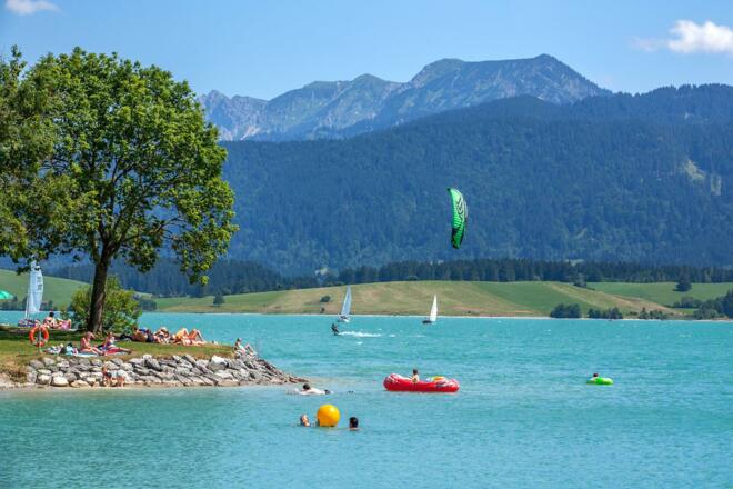 Ausflug Badeplatz am Forggensee