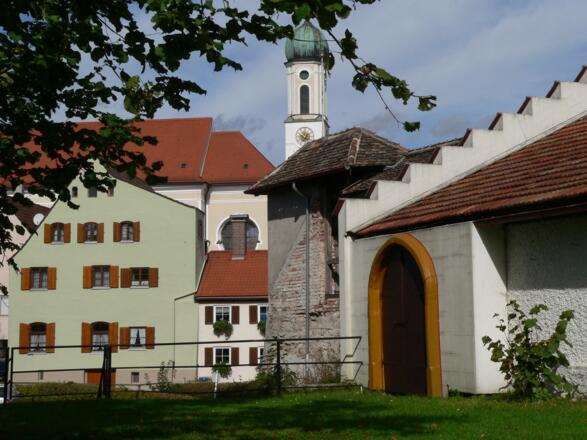 Schongauer Stadtmauer am Bgm.-Schägger-Platz