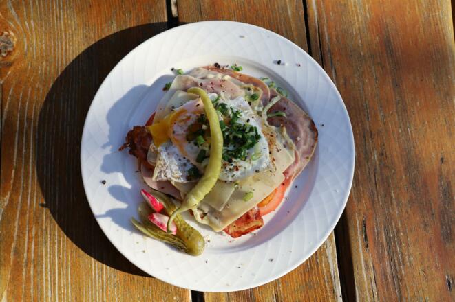 Toast auf der Hinterhornalm