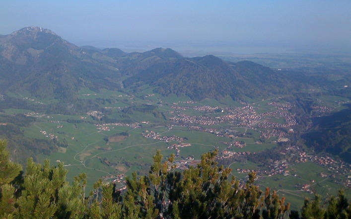 Talblick auf Ruhpolding
