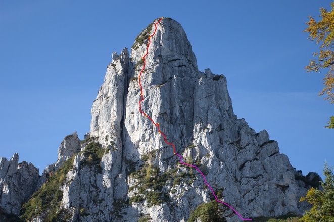 Hörndlwand &quot;Gelbe Wand&quot;