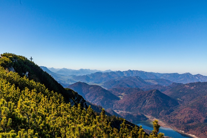 Gipfel Dürrnbachhorn und Weitsee