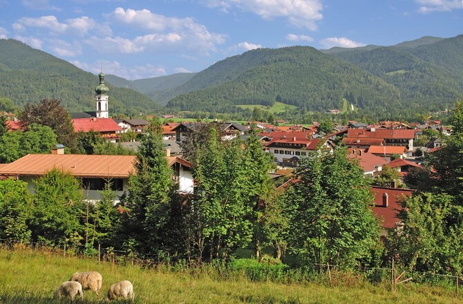 Ausblick auf Reit im Winkel