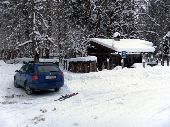 Ausgangspunkt Wanderparkplatz Vorderbrand