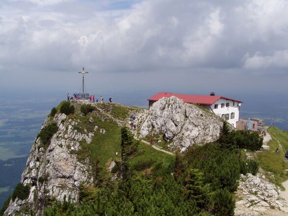 Der Gipfel des Hochfelln.