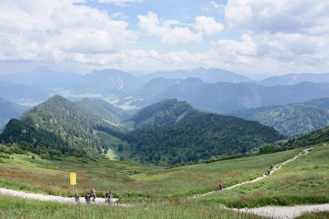 Talblick vom Hochfellnhaus