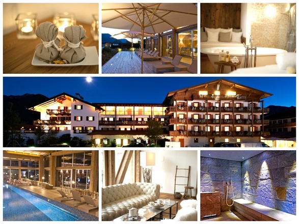 Der Wellnesbereich des Golf Resorts Achental