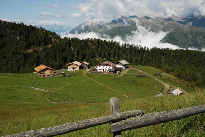 Blick auf die Hirzerhütte