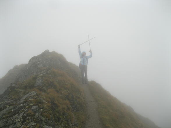 Kurz vor der Pfannspitze