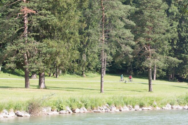 Entlang des Tauernradweg zwischen St. Martin und Weißbach