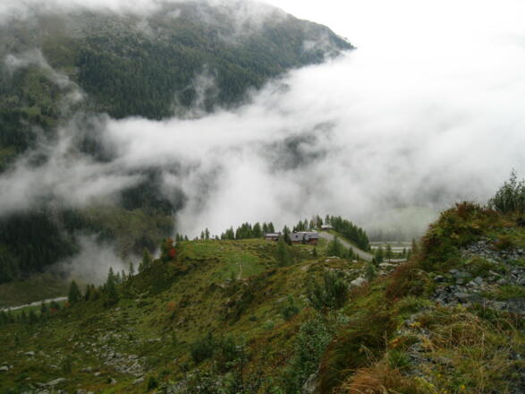 ... die Porzehütte.