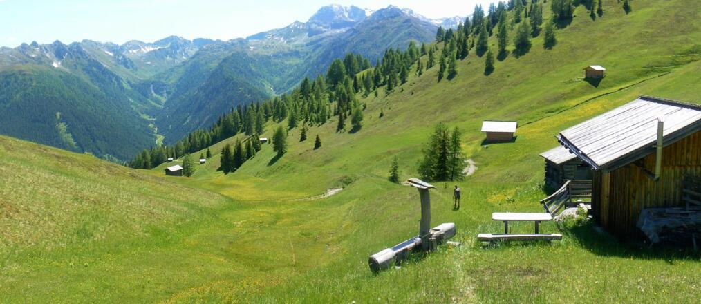 Almhütten der Klammbachmulde