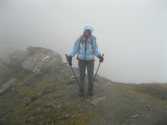 Die Südflanke der Kinigats hinter uns ...