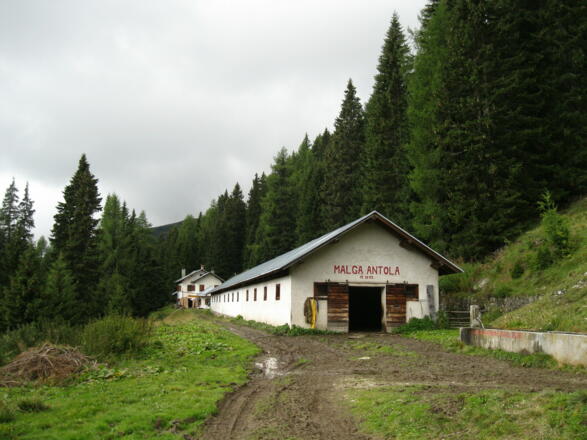 Gastfreundlich, die Malga Antola