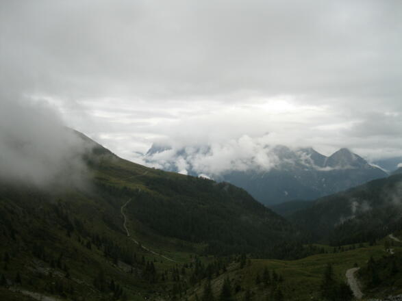 Gampobon, das letzte Stück auf italienischer Seite.