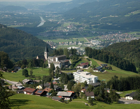 Aussicht auf Bad Dürrnberg