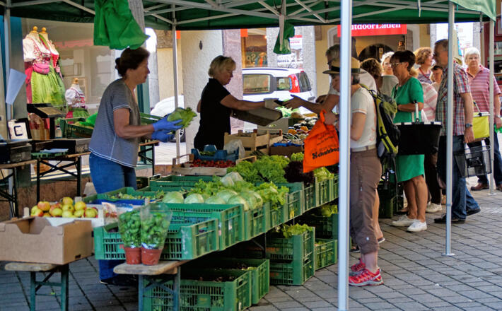Wochen- und Bauernmarkt in Berchtesgaden
