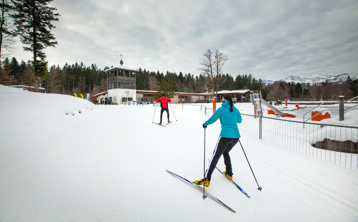 Skating am Langlaufzentrum Aschauerweiher: