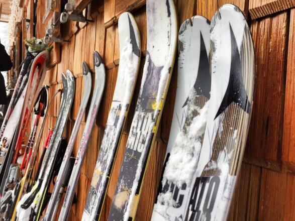 Skifahren vor der Haustüre