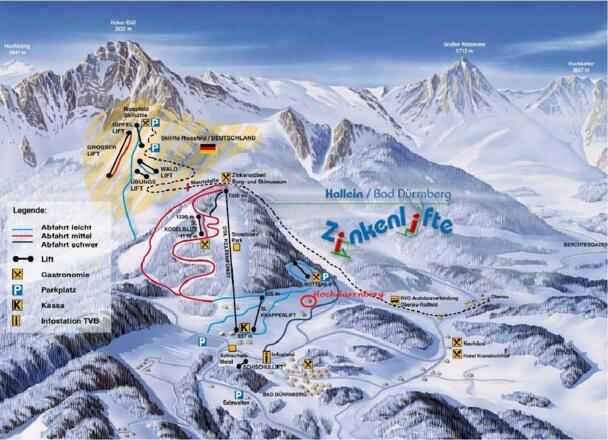Zinkenlifte Bad Dürrnberg