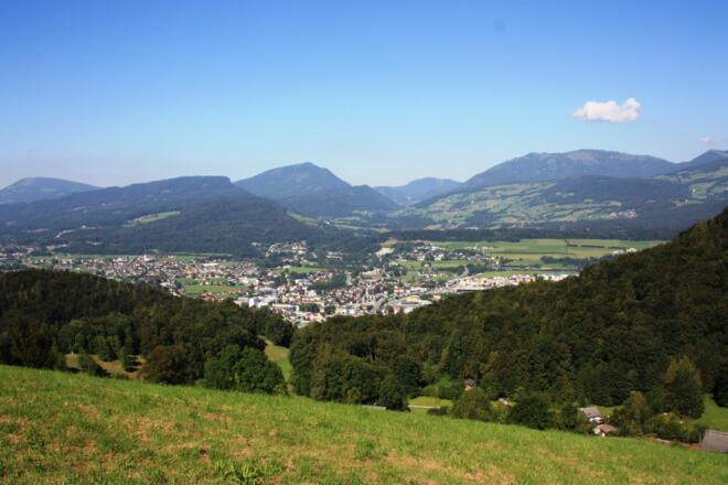 Aussicht nach Oberalm