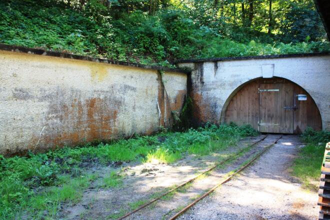 Mundloch des Georgenbergstollens