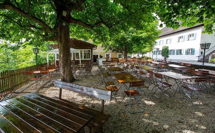 Der Goberg Biergarten