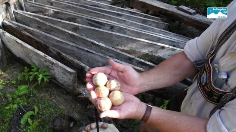 Kugelmühle in Marktschellenberg. Tradition und Brauchtum in Berchtesgaden, Bayern