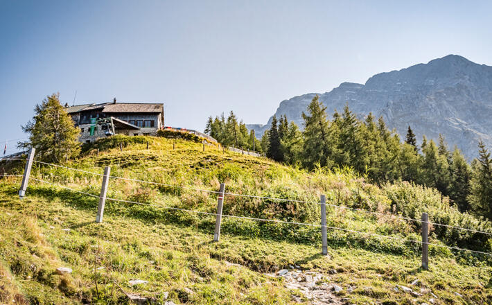 Abend auf der Priesbergalm