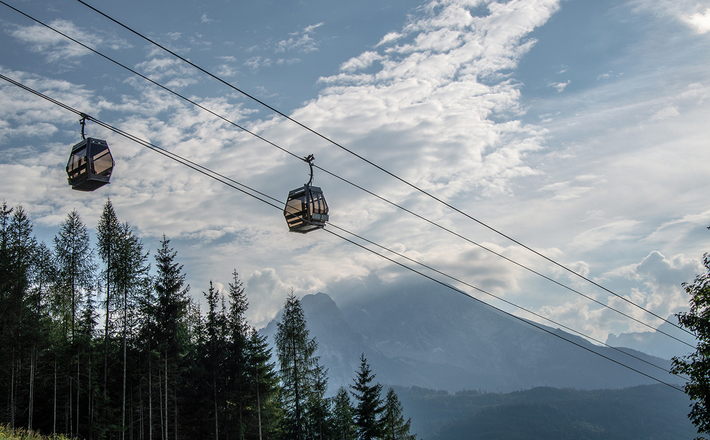 Fast geräuschlos fährt die neue Jennerbahn