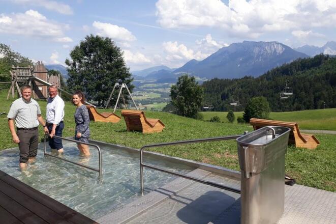 Kneipp-Becken Bergstation Hocheck