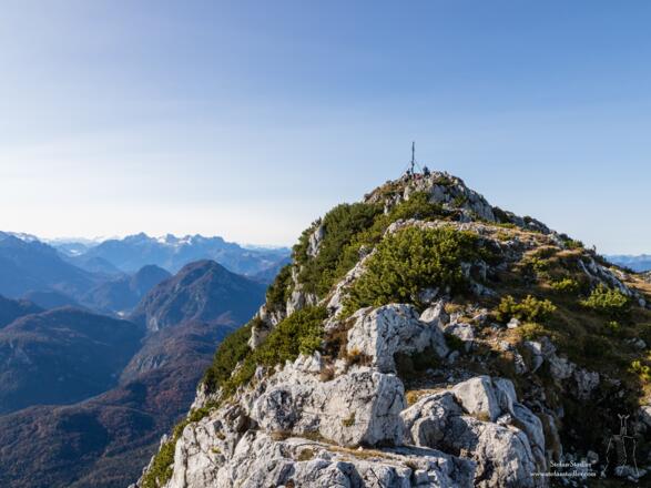 Gipfelaufbau des Hochstaufen.