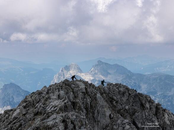 Abstieg vom Hochkalter.