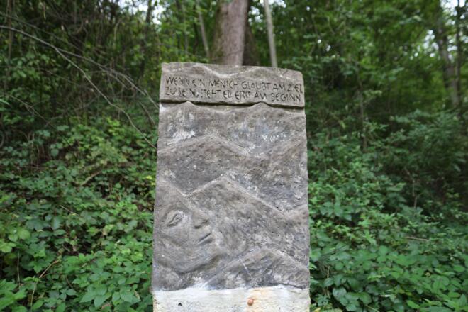 Wenn ein Mensch glaubt am Ziel zu sein, steht er erst am Anfang