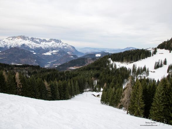 Die letzten schönen Abfahrtsmeter zurück zum Auto.