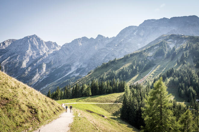 Aufstieg vom Eckersattel