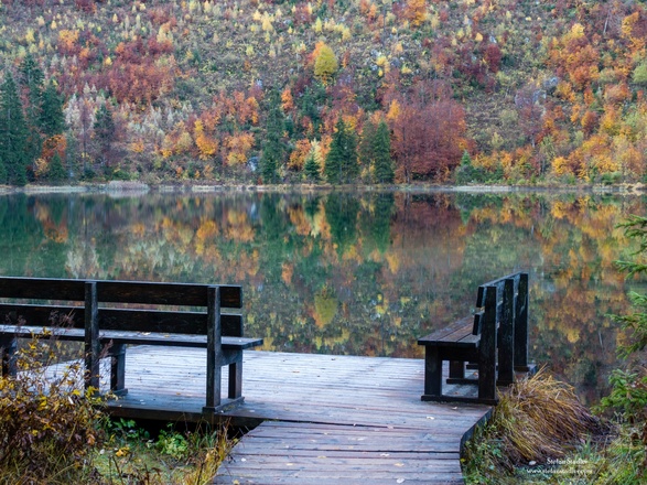Idyllischer Rastplatz am Frillensee.