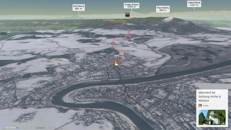 Pilgerweg im Salzburger Seenland: St. Rupert-Weg: Oberndorf bei Salzburg - Seekirchen am Wallersee