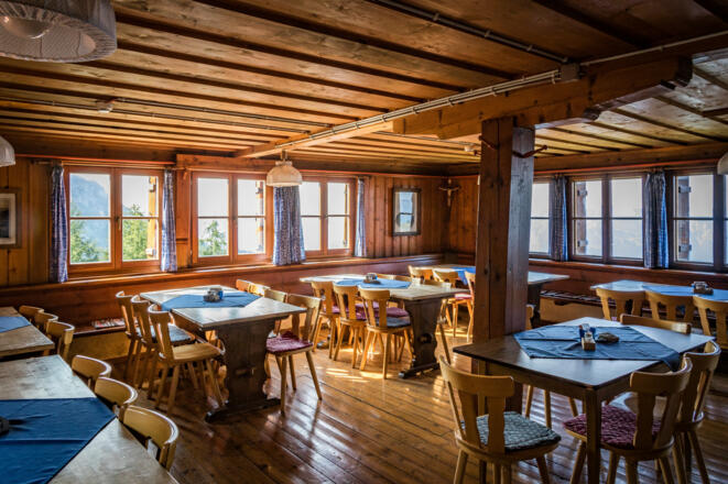 Stube im Purtschellerhaus