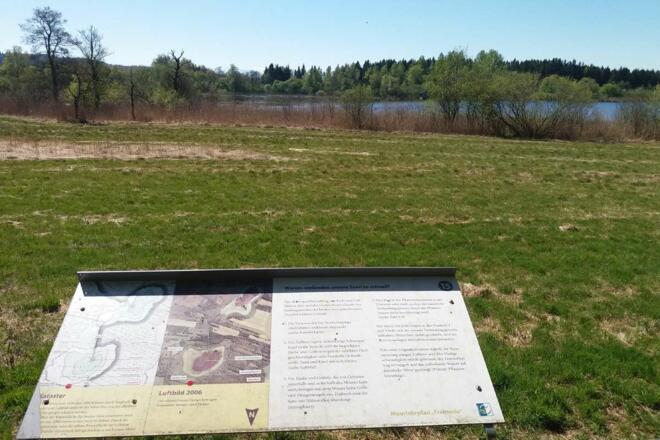 Schautafel Moorlehrpfad