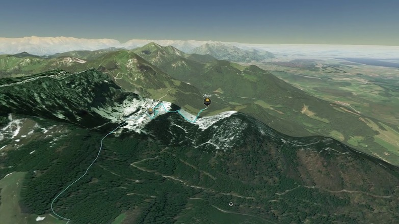 Chiemgau King MTB | 3D | BirdEye | official &amp; inofficial trail+