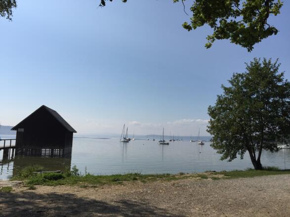 Ammersee in Herrsching